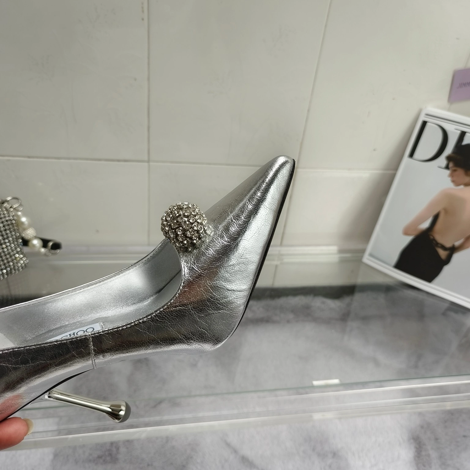 COCO-- Ji77y 3ho5 ORBPUMP95KHW Heel height：9.5CM sheepskin item:E-X313D4060